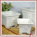 New Style White Ceramic Porcelain Flower Vase Pot